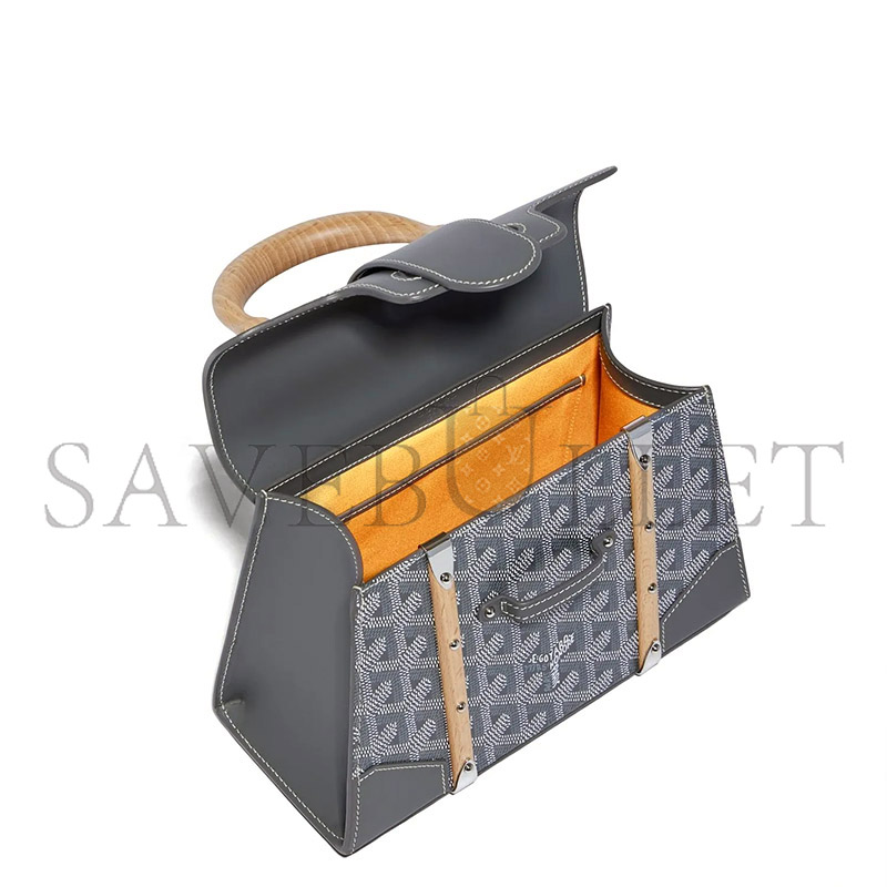 GOYARD SAÏGON STRUCTURÉ MINI BAG SAIGR2MINTY51CL51P (20*15*7.5cm) GOYARD SAÏGON STRUCTURÉ MINI BAG SAIGR2MINTY51CL51P (20*15*7.5cm)